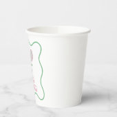 Gobelets En Papier Tennis preppy bachelorette (Gauche)