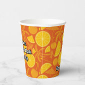 Gobelets en papier Tequila Sunrise (Droite)