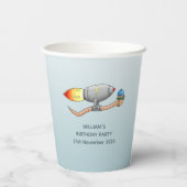 Gobelets En Papier Terme de fusée (Verso)