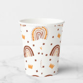 Gobelets En Papier Terracotta Arc En Ciel Mme Onederful Anniversaire (Droite)
