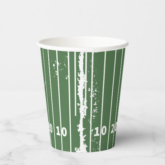 Gobelets En Papier Terrain de football  (Droite)