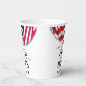 Gobelets En Papier Terre patriotique du Bunting libre (Droite)