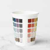 Gobelets En Papier Test de couleur (Droite)