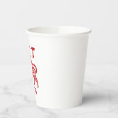 Gobelets En Papier Tet 2023 Nouvel An vietnamien du chat (Gauche)