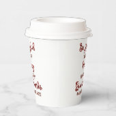 Gobelets En Papier Texte d'affirmation positive (Droite)