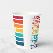 Gobelets En Papier Texte d'expression de conception mignonne pour la  (Droite)