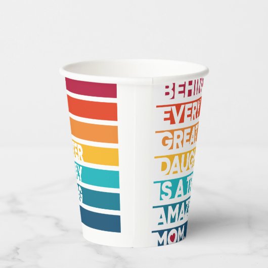 Gobelets En Papier Texte d'expression de conception mignonne pour la  (Droite)