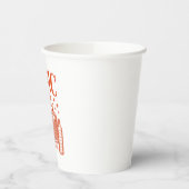 Gobelets En Papier thank you card (Gauche)