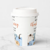 Gobelets En Papier Thanksgiving Dinner Party Bible Verse (Gauche)