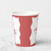 Gobelets En Papier That's Amore Rouge Italian Pizza Wine Enterrement (Gauche)