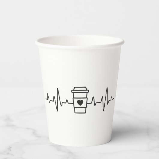 Gobelets En Papier Thé artistique Délice "L'amour brasse" (Verso)