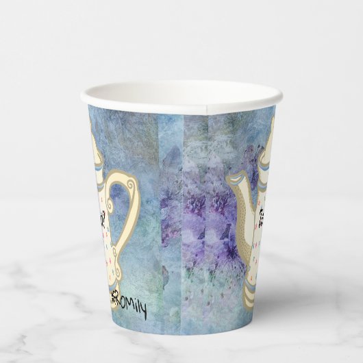 Gobelets En Papier Thé? #FROMily De Fandom Liu Diner Design (Droite)