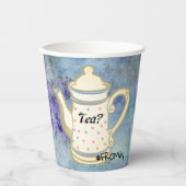 Gobelets En Papier Thé? #FROMily De Fandom Liu Diner Design (Recto)