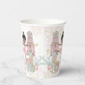 Gobelets En Papier The Nutcracker Ballet Pastel Blush Pink Christmas (Droite)