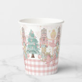 Gobelets En Papier The Nutcracker Ballet Pastel Pink Christmas Blonde (Verso)