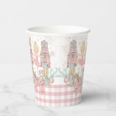 Gobelets En Papier The Nutcracker Ballet Pastel Pink Christmas Blonde (Droite)