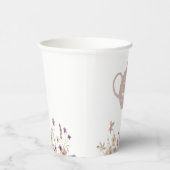 Gobelets En Papier Thé pour deux fleurs (Droite)