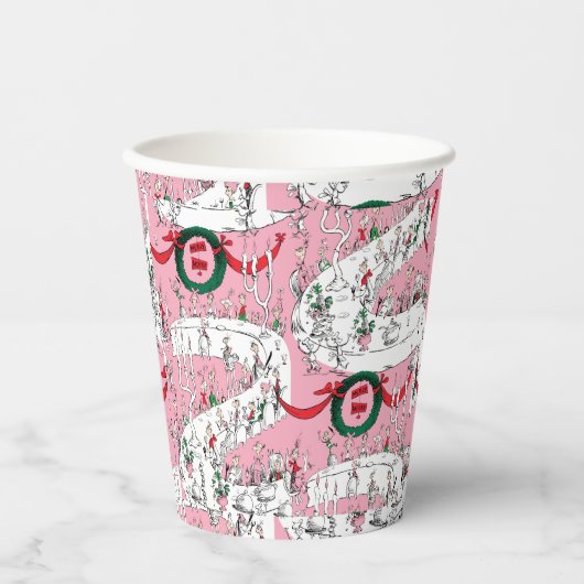 Gobelets En Papier The Whos' Merry Christmas Feast (Recto)