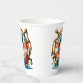 Gobelets En Papier Thème AHOY (Droite)