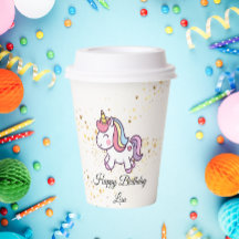 thème anniversaire de la licorne