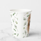 Gobelets En Papier Thème d'aquarelle du Baby shower Labrador Retrieve (Droite)