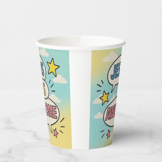 Gobelets En Papier Thème de la table du parti chrétien (Gauche)