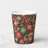 Gobelets En Papier Thème de Noël (Verso)
