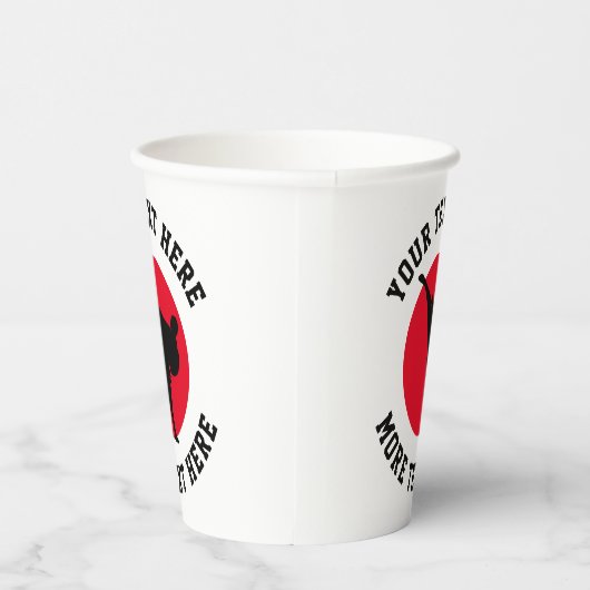 Gobelets En Papier Thème des arts martiaux karaté enfant fête d'anniv (Droite)