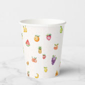 Gobelets En Papier Thème Fruit (Droite)