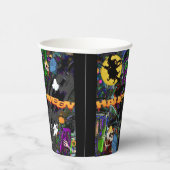 Gobelets En Papier Thème Halloween (Droite)