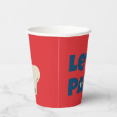 Gobelets En Papier Thème rouge Fête d'anniversaire chiot (Droite)