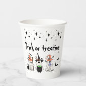 Gobelets En Papier Thème : Sorcières (Recto)