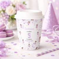 Thème Sportif de Gymnastique Rythmique Violet Mign
