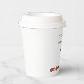 Gobelets En Papier Thème Voiture Race Rétro Anniversaire (Droite)