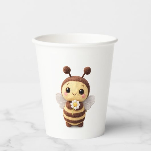 Gobelets En Papier Throw Pillow (Recto)