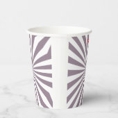 Gobelets En Papier Thunder_Cove de Starburst Abstrait (Droite)