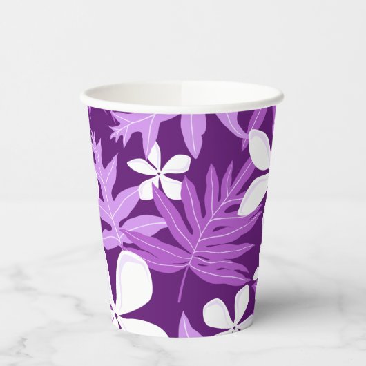 GOBELETS EN PAPIER TIARE (PURPLE) (Gauche)