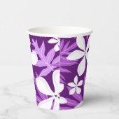 GOBELETS EN PAPIER TIARE (PURPLE) (Droite)