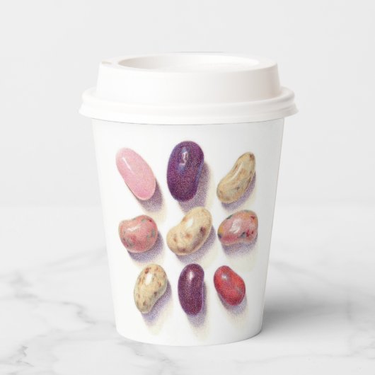 Gobelets En Papier TIC TAC TOT JELLY BEANS Paper Cup (Verso)