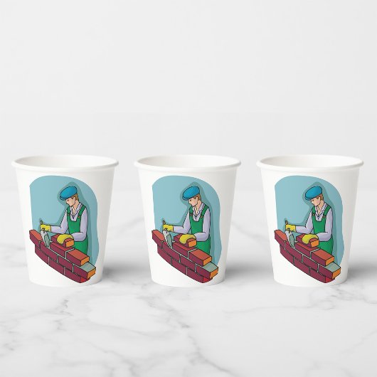 Gobelets En Papier Ticklayer au travail