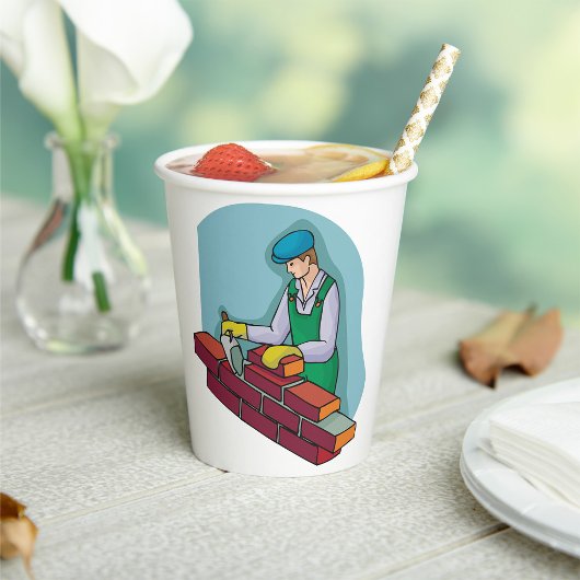 Gobelets En Papier Ticklayer au travail