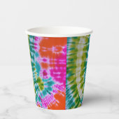 Gobelets En Papier Tie Dye (Recto)