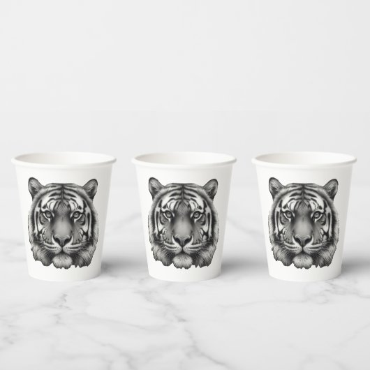 Gobelets En Papier Tiger (Multi)