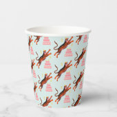 Gobelets En Papier Tiger Party Animals Safari Zoo Birthday (Recto)