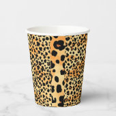 Gobelets En Papier Tiger Print Paper Cup (Gauche)