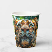 Gobelets En Papier Tigre (Recto)