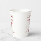 Gobelets En Papier Tini Bit Ancienne Bow moderne Cherry Martini Anniv (Gauche)