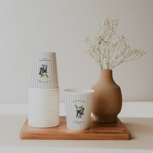 Gobelets En Papier Tini Bit plus âgé | Martini Thématique Anniversair