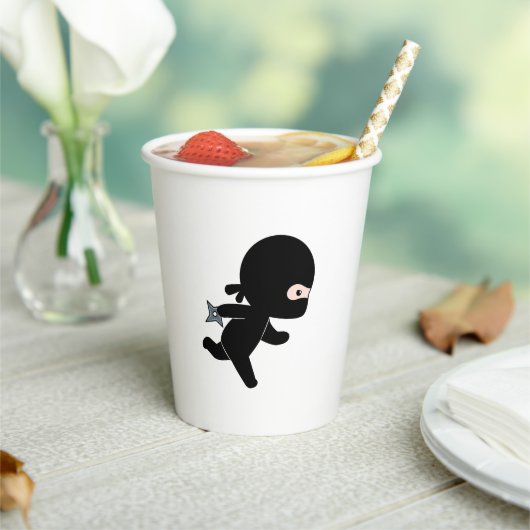 Gobelets En Papier Tiny Ninja Courir (Insitu)