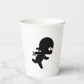Gobelets En Papier Tiny Ninja Courir (Verso)